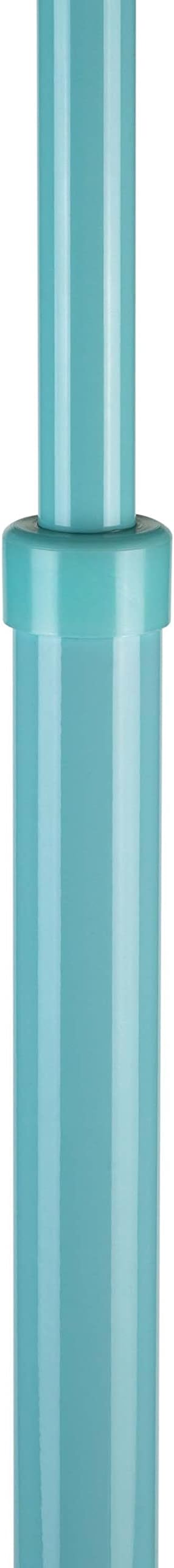 Bath Bliss 4 Tier Tensions Corner Shower Caddy | Shelves | Adjustable 48“-101” | Bathroom Organizer | Bathtub and Shower Stall | Holds Large Bottles | Soap | Shampoo | Washcloths | Seaglass