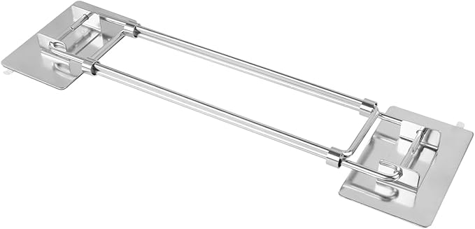 Safoner RV Shower Corner Storage Bar- Adjustable Stainless Steel Rod for Corner Shelves in Camper, Length 7.9-13.9 inches- RV Bathroom Organization Must Have Accessories (1 Pack