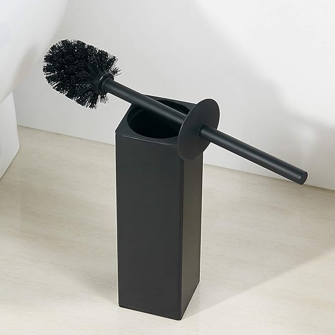 Stainless Steel Toilet Bowl Brush and Holder for Bathroom Storage Organization