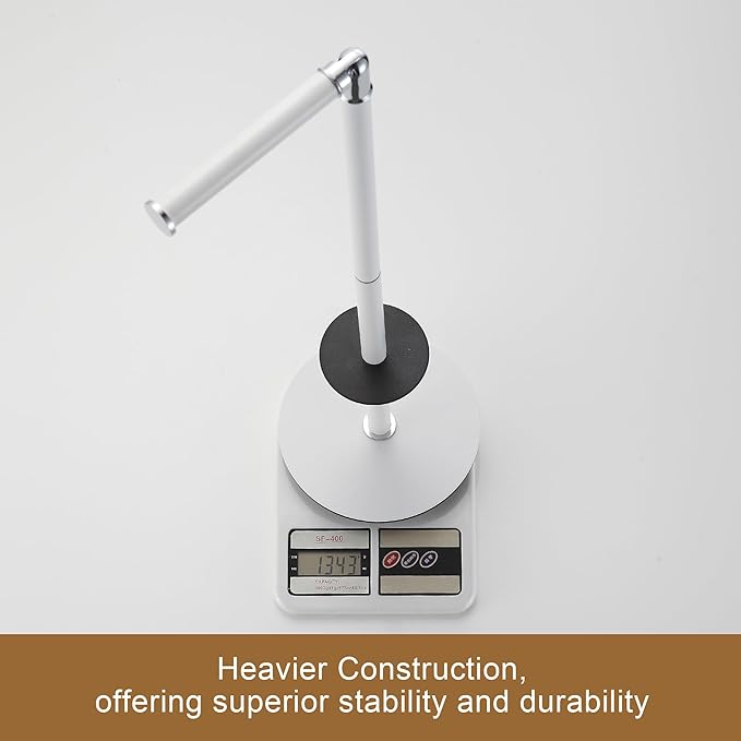 BGL Freestanding Toilet Paper Holder, Tissue Holder On Floor with Reserve Storage Paper Rolls, Roll Paper Holder Standing On Floor (White)