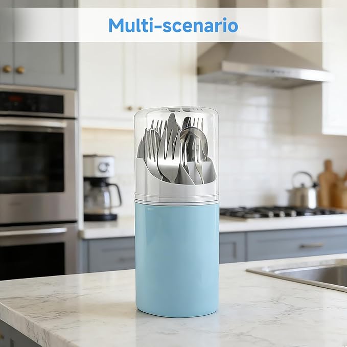 Toothbrush Organizer with Cover,4 Slots for Bathroom Toothbrush Holders,Dustproof Design,with Wall Mounted,Electric Toothbrush Holder and Toothpaste Holder,Bathroom Countertop Storage