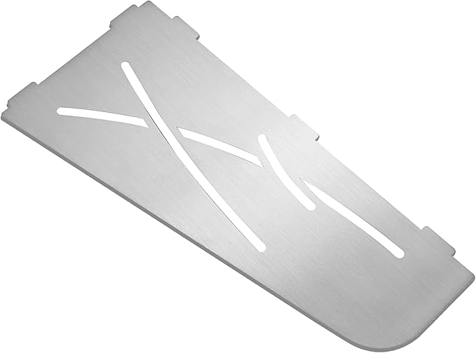 Qeke Shower Corner Shelf 304 Stainless Steel 12" Corner Shelf Bathroom Shampoo Holder for Shower Floating Corner Shelf for Wall, No Drilling, Brushed Nickel