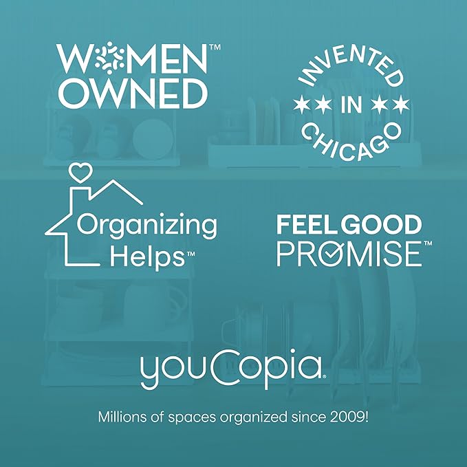 YouCopia RollOut Fridge Caddy, 6" Wide