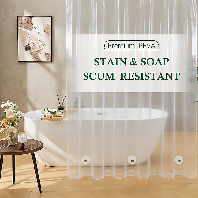 Bathroom Accessories Set-23Pcs Set, Complete Bathroom Decor & Home Decor, Bathroom Set with Toilet Brush, Trash Can, Soap Dispenser,Modern Bath Essentials (Green, Bath Set+Shower Curtain&Liner Set)