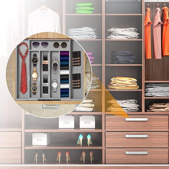 Kitchen Silverware Drawer Organizer and Storage Best Grandpa Grandfather Elder Men Father Day Grandparents Great Papaw Peepaw Grampy Pawpaw Granddad Happy Birthday Christmas Xmas Unique Cool Gifts