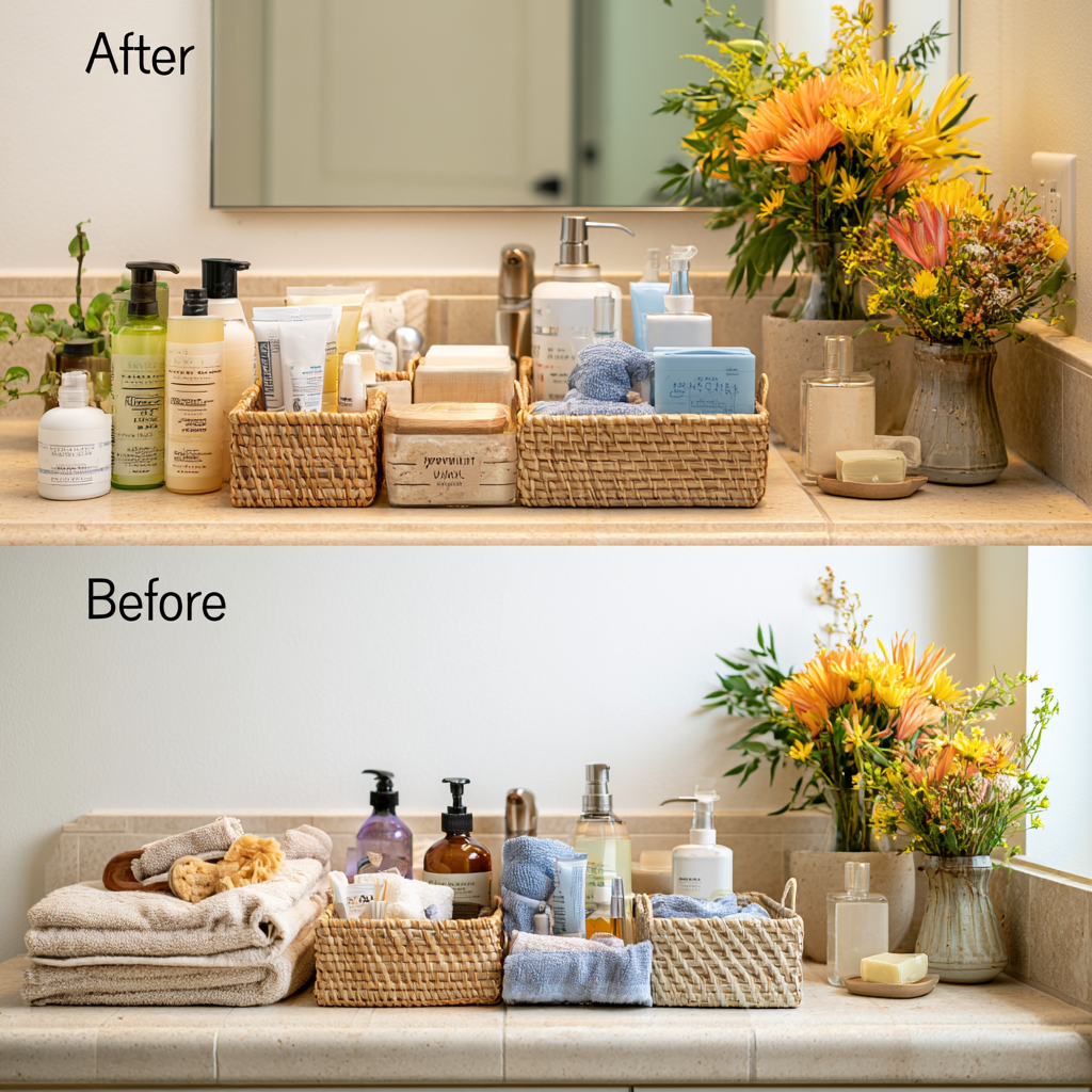 Sink & Counter Organization: Eliminating Daily Chaos