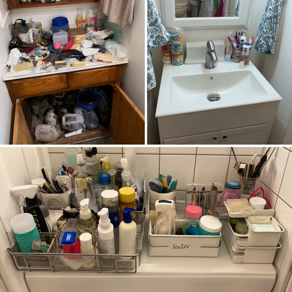 Under Sink Wasted Space? Fix It Like This