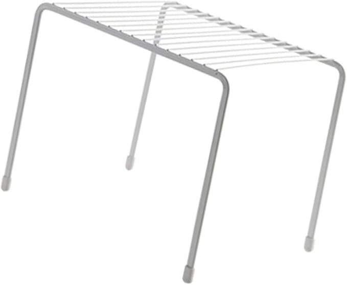 Multipurpose Household Organizers Sturdy Iron Storage Rack Home Accessory Portable for Kitchen Supplies and Daily Use