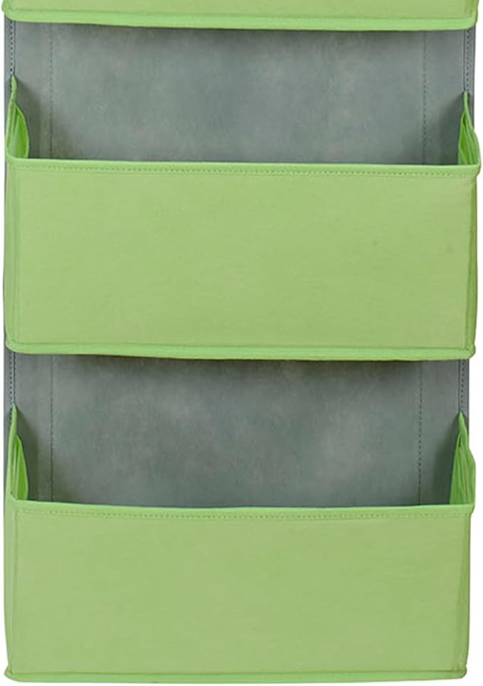Household Essentials 2167-1 Over-the- Over-the-Door Organizer, Green