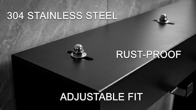 Over the Door Shower Caddy for Glass Door – 20"x16" Stainless Steel Hanging Shelf with Hooks, No-Drilling Frameless Shower Organizer, Rust-Proof Bathroom Storage for Towels & Toiletries