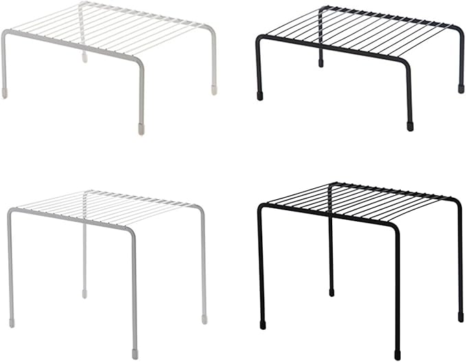 Multipurpose Household Organizers Sturdy Iron Storage Rack Home Accessory Portable for Kitchen Supplies and Daily Use