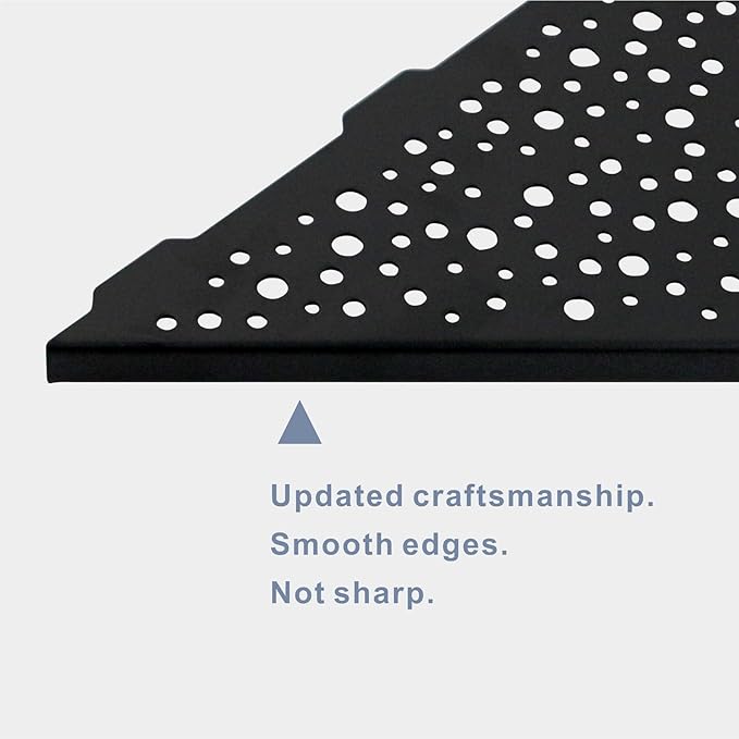 HIDROP Matte Black Corner Shower Shelf 10 Triangular Corner Shelf Stainless Steel Bathroom Shelf for Tiled Wall, 2 Pack Shower Corner Shelf, No Drilling