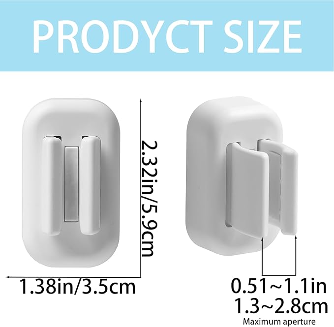 4PCS Toothbrush Holder Wall Mounted,Electric Toothbrush Holder Wall Mounted,Adjustable Hanging Mop Rack，Self Adhesive Electric Toothbrush Organizer for Bathroom,Multi-Function Holder for Dorm