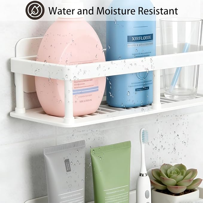 2pc Cosmetic Storage for Dresser Vanity and Bathroom Countertop, Detachable Storage Rack,No Drill Shelves for Wall, Cosmetic Display Case