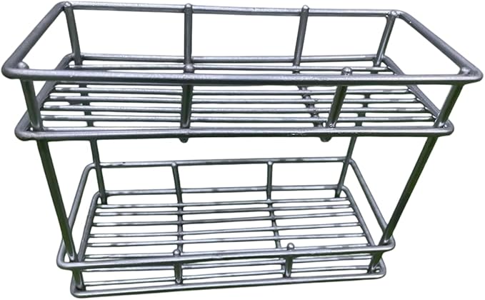 Stainless Steel 2 Tier Kitchen Rack | Kitchen Pantry Storage Organizer | Multipurpose Storage Organizer | Kitchen Racks | Kitchen Organizer | Kitchen Accessories Items Rack