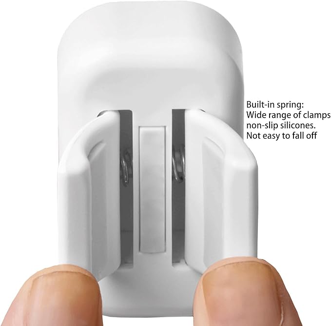 4PCS Toothbrush Holder Wall Mounted,Electric Toothbrush Holder Wall Mounted,Adjustable Hanging Mop Rack，Self Adhesive Electric Toothbrush Organizer for Bathroom,Multi-Function Holder for Dorm