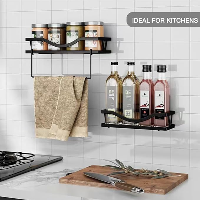 10 pcs Shower Caddy Adhesive Replacement Shower Shelf Adhesive Strips No Drilling Organizer Hooks Stickers for Shower Rack Basket Holder