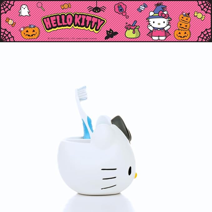 Sanrio Hello Kitty Toothbrush Holder - Makeup Brushes/Pens Tumbler, (Official Peanuts Product) by Franco