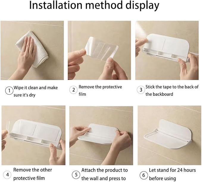 2 Pcs Bathroom Folding Rack Toilet Wall Towel Storage Handy Tool Perforation-Free Bedroom Bedside Shelf Hanging Bracket Foldable Adhesive Organizer