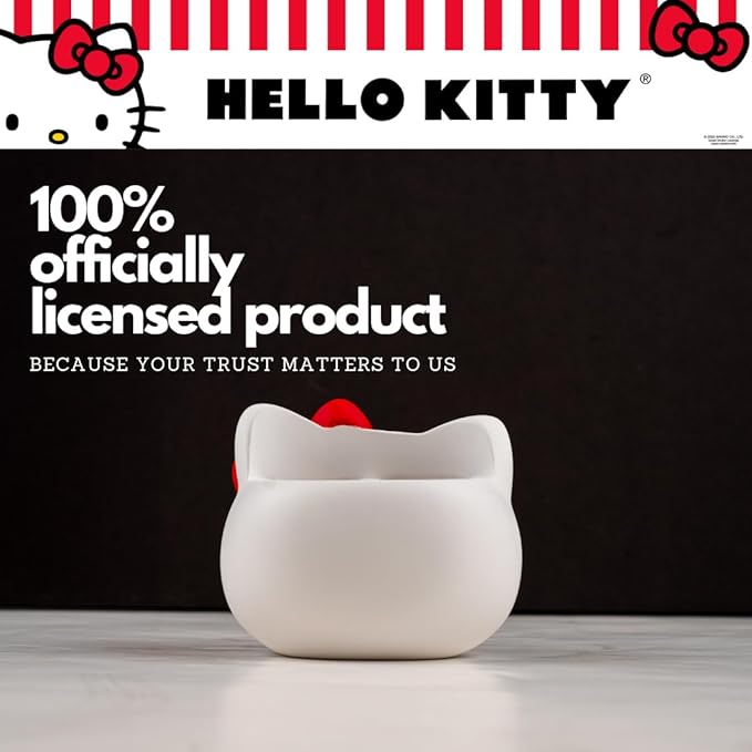 Collectibles Hello Kitty Toothbrush Holder - Makeup Brushes/Pens Tumbler, (Officially Licensed Product) By Franco