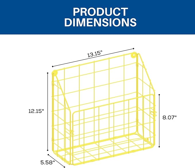 Performore Foldable Wire Rack Storage Organizer for Home & Office – Metal Wire Shelf, Space-Saving Foldable Rack, Easy Assembly, Durable Steel