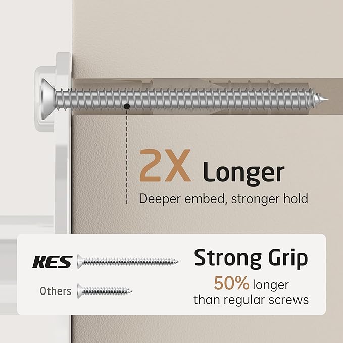 KES Swivel Towel Bar for Bathroom 9-Inch Kitchen Swing Out Double Towel Bar 2-Arm Kitchen Wall Mounted SUS 304 Stainless Steel Polished, A2106S23