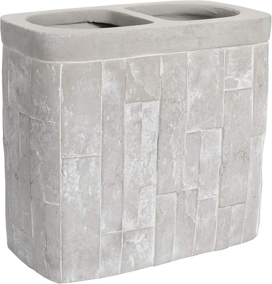 Sweet Home Collection Bathroom Accessories Sets Unique Collections Modern Classic Contemporary Decorative Beautiful Designs Bath Shower Tub Décor, Toothbrush Holder, Avalon(Pack of 1)