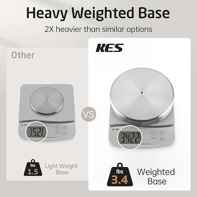 KES Toilet Paper Holder Stand 26" H (Taller Version), Free Standing Toilet Paper Roll Holder with Weighted Base for Bathroom, Rustproof SUS304 Stainless Steel Brushed Finish, BPH283S66-2