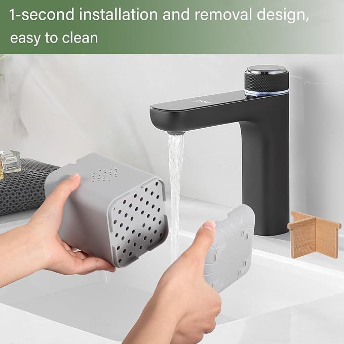 Toothbrush Holders for Bathrooms, Electric Toothbrush Holder Kids Toothbrush and Toothpaste Organizer for Countertop Vanity Accessories Storage (3 Slots Grey)
