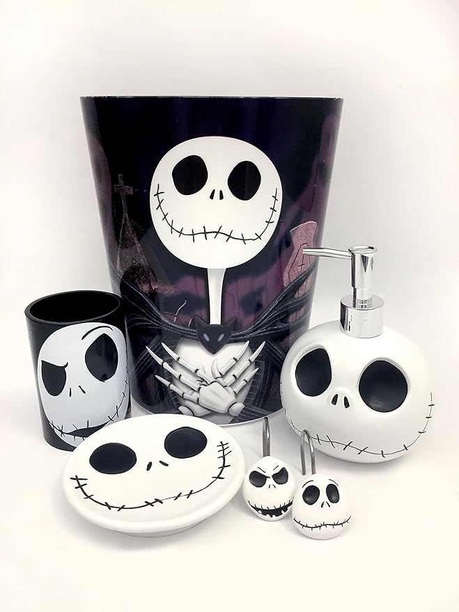 Disney Nightmare Before Christmas Jack Skellington Resin Lotion Pump/Soap Dispenser