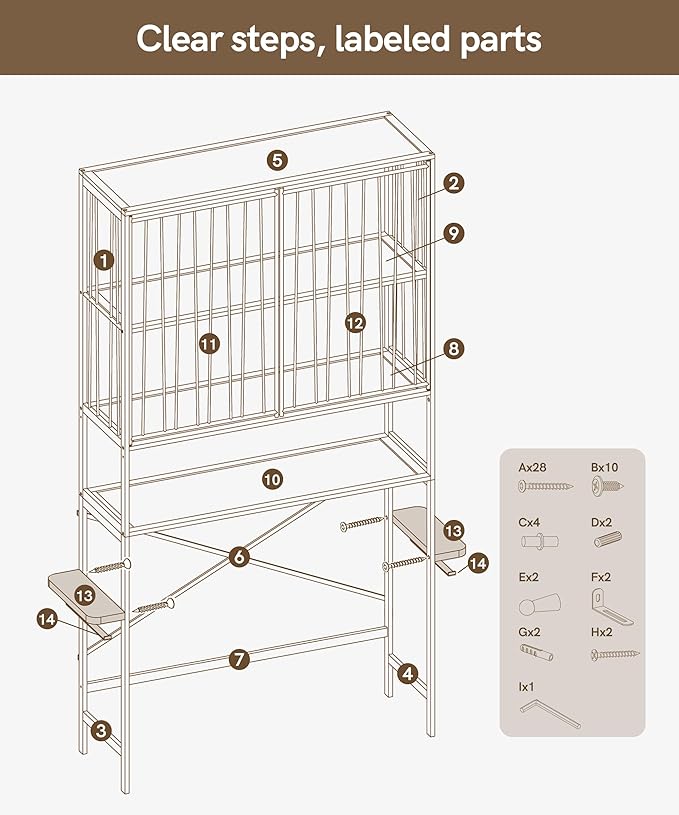 Afuly Bamboo Over the Toilet Storage Cabinet with Doors Bathroom Shelves Over Toilet Organizers and Storage, Above Toilet Shelf with Paper Holder, Phone Stand and Hooks, Space Saver (Natural)