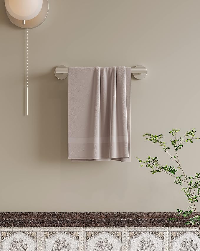 RARXTR 12 Inches Brushed Towel Bar for Bathroom Kitchen Hand Towel Holder Dish Cloths Hanger SUS304 Stainless Steel RUSTPROOF Wall Mount (Brushed Grey 12-inch)